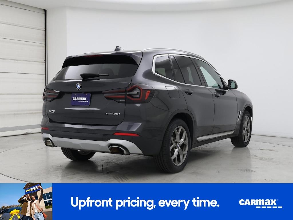 used 2022 BMW X3 car, priced at $31,998