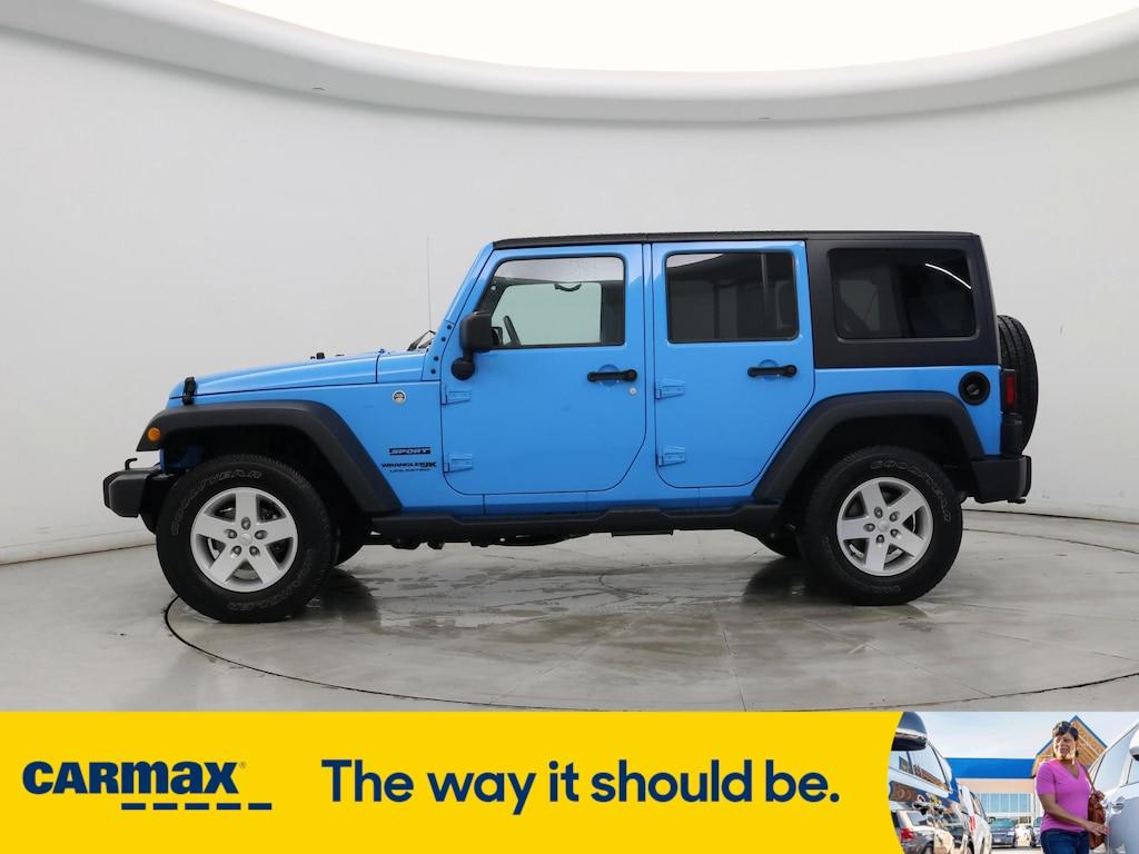 used 2018 Jeep Wrangler car, priced at $20,998