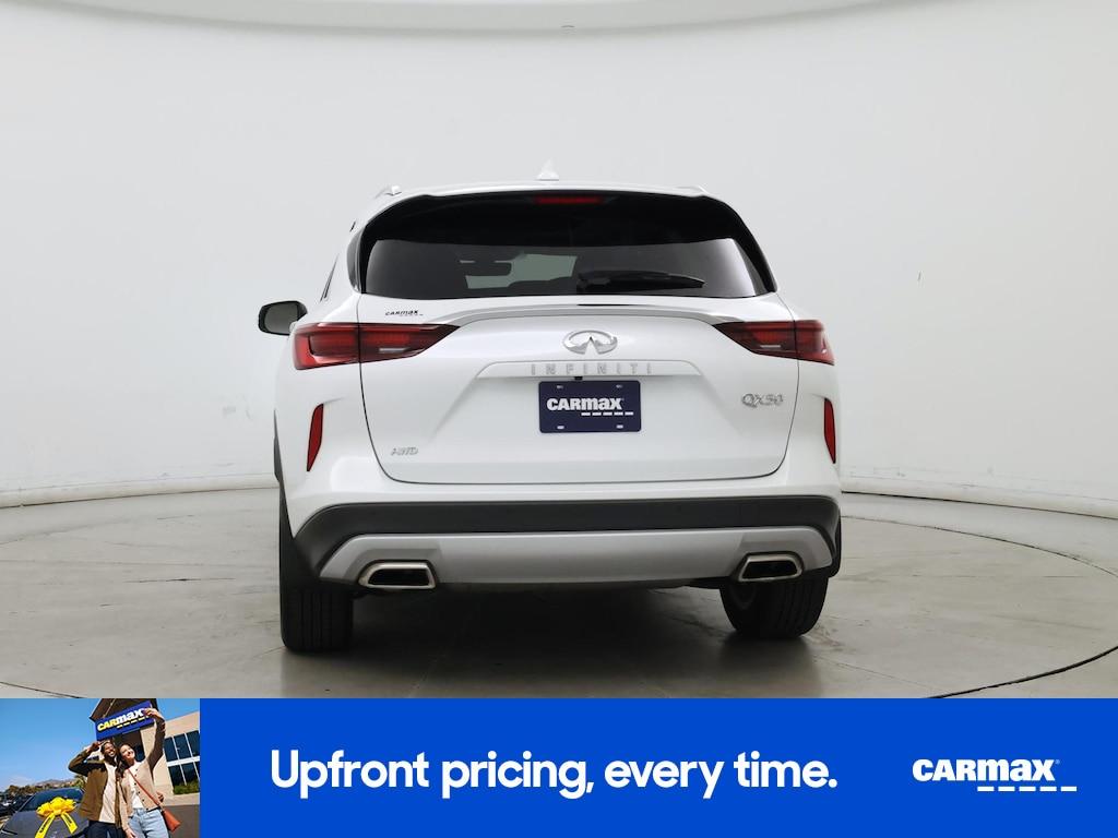 used 2023 INFINITI QX50 car, priced at $32,998