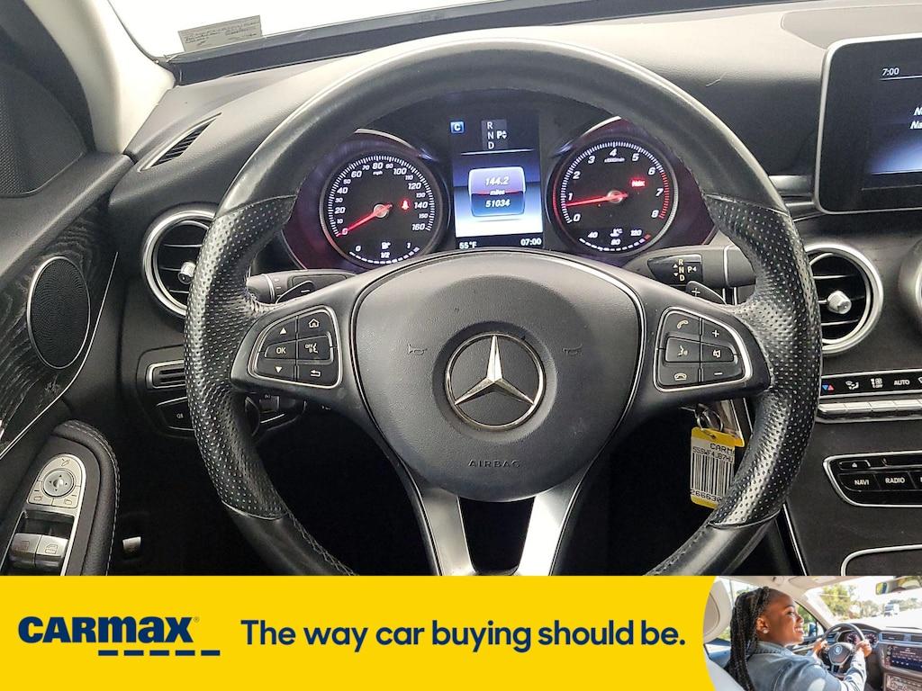 used 2017 Mercedes-Benz C-Class car, priced at $18,998