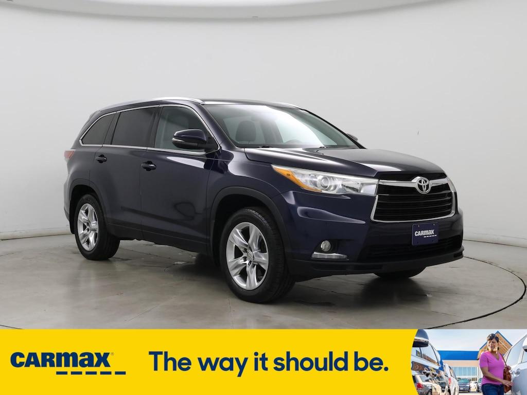 used 2015 Toyota Highlander car, priced at $22,998