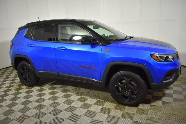 used 2023 Jeep Compass car, priced at $25,148