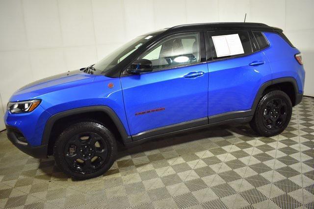 used 2023 Jeep Compass car, priced at $25,148