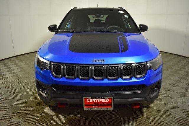 used 2023 Jeep Compass car, priced at $25,148