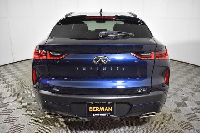 new 2025 INFINITI QX55 car, priced at $47,519