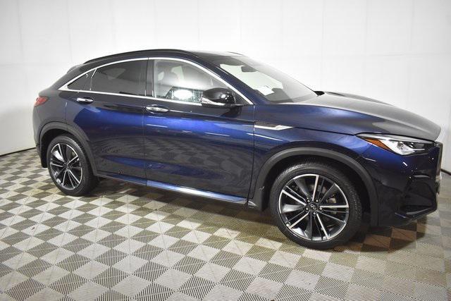 new 2025 INFINITI QX55 car, priced at $47,519