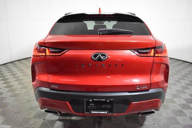 used 2024 INFINITI QX55 car, priced at $37,355
