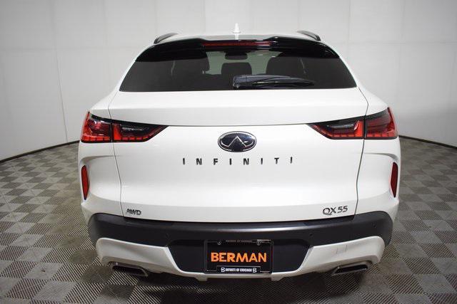 used 2022 INFINITI QX55 car, priced at $34,138