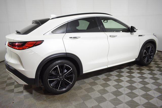 used 2022 INFINITI QX55 car, priced at $34,138