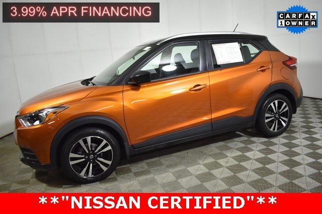 used 2020 Nissan Kicks car, priced at $16,391