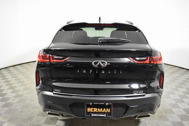 new 2025 INFINITI QX55 car, priced at $47,526