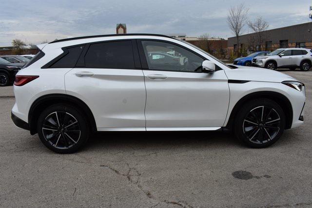 new 2025 INFINITI QX50 car, priced at $48,522