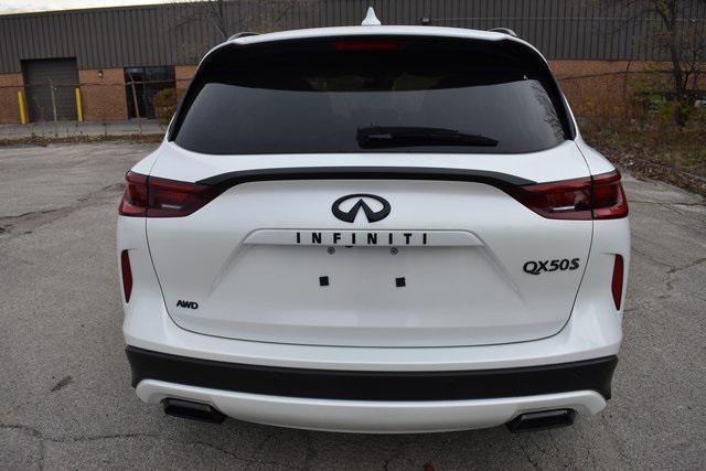 new 2025 INFINITI QX50 car, priced at $48,522