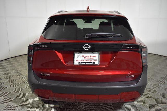 new 2025 Nissan Kicks car, priced at $28,307
