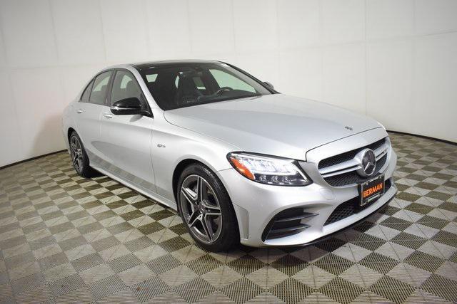 used 2019 Mercedes-Benz AMG C 43 car, priced at $34,595