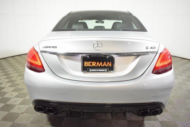 used 2019 Mercedes-Benz AMG C 43 car, priced at $34,595