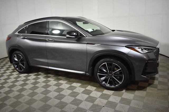 new 2025 INFINITI QX55 car, priced at $47,519