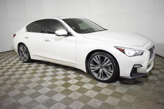 used 2022 INFINITI Q50 car, priced at $32,249