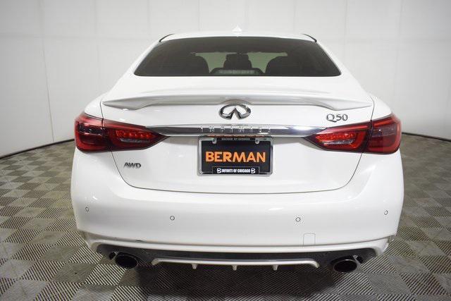 used 2022 INFINITI Q50 car, priced at $32,249