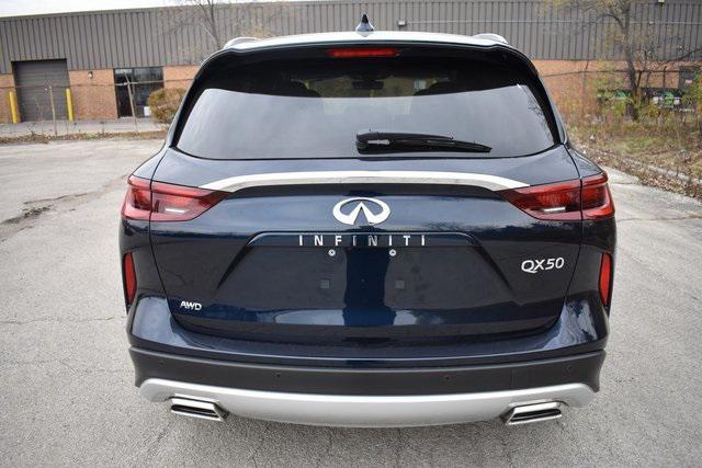 new 2025 INFINITI QX50 car, priced at $43,818