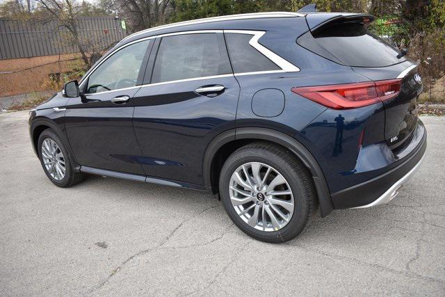 new 2025 INFINITI QX50 car, priced at $43,818