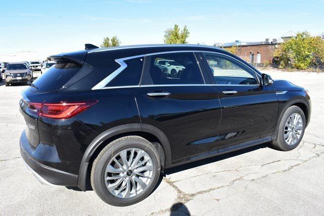 new 2025 INFINITI QX50 car, priced at $43,818