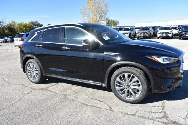 new 2025 INFINITI QX50 car, priced at $43,818