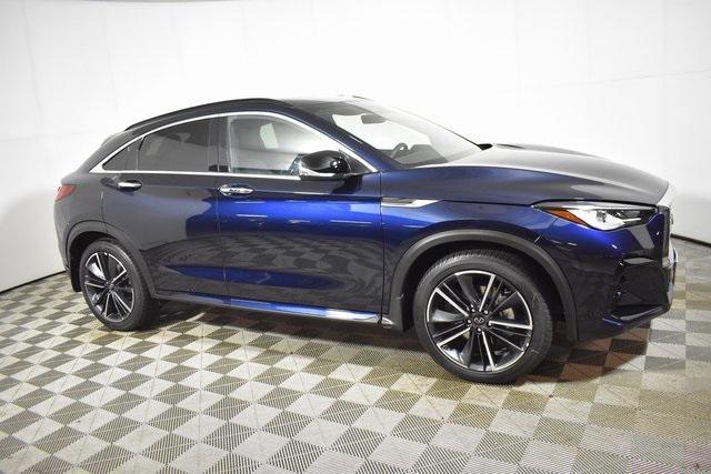 new 2025 INFINITI QX55 car, priced at $47,526