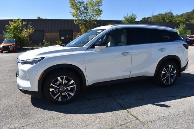 new 2025 INFINITI QX60 car, priced at $55,077