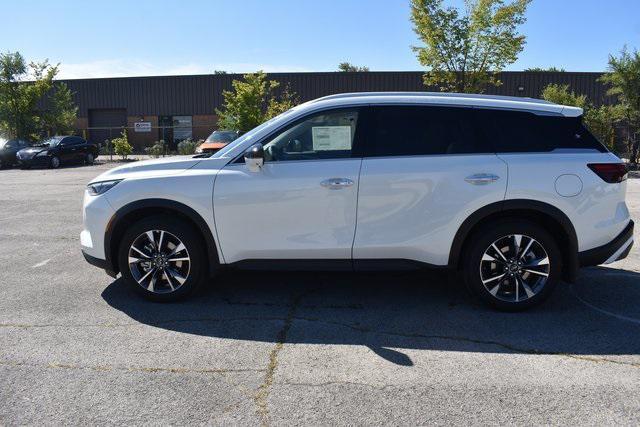 new 2025 INFINITI QX60 car, priced at $55,077