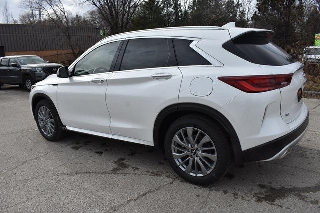 new 2025 INFINITI QX50 car, priced at $43,818