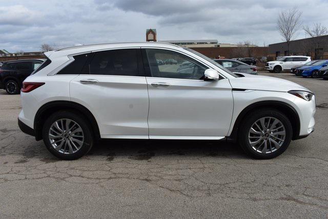 new 2025 INFINITI QX50 car, priced at $43,818