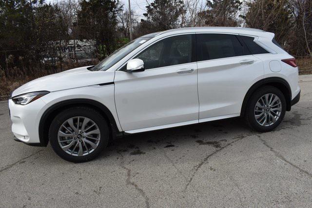 new 2025 INFINITI QX50 car, priced at $43,818