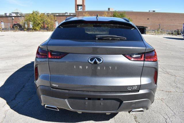 new 2025 INFINITI QX55 car, priced at $51,403