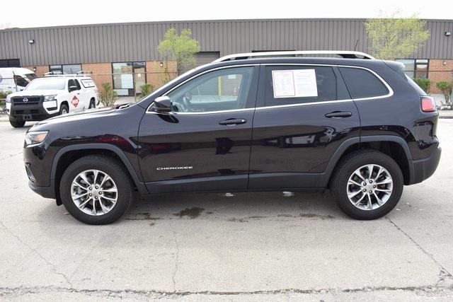 used 2021 Jeep Cherokee car, priced at $22,695
