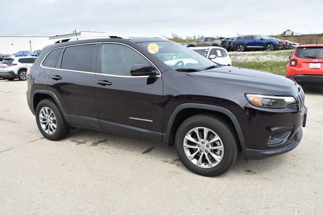used 2021 Jeep Cherokee car, priced at $22,695