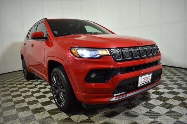 used 2022 Jeep Compass car, priced at $22,174
