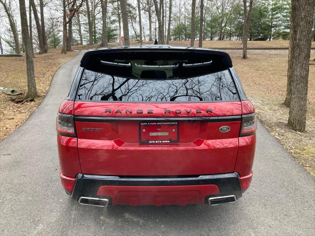 used 2018 Land Rover Range Rover Sport car, priced at $25,000