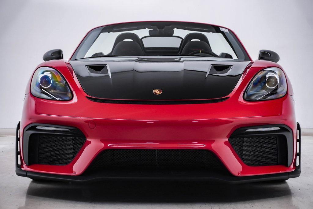 used 2024 Porsche 718 Spyder car, priced at $211,000