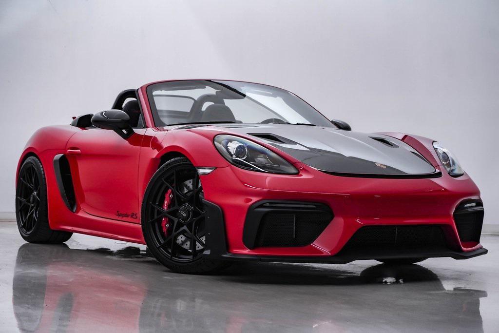 used 2024 Porsche 718 Spyder car, priced at $211,000