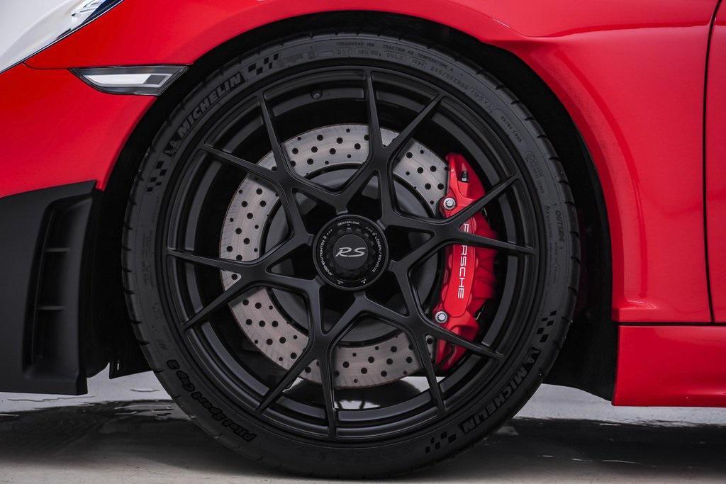 used 2024 Porsche 718 Spyder car, priced at $211,000