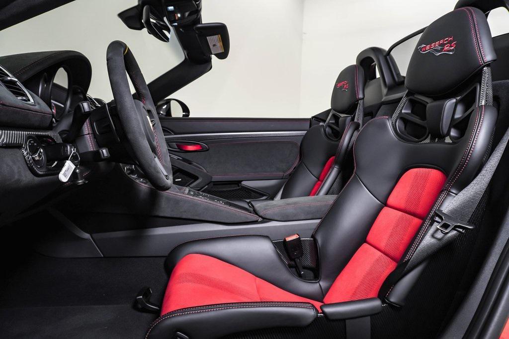 used 2024 Porsche 718 Spyder car, priced at $211,000