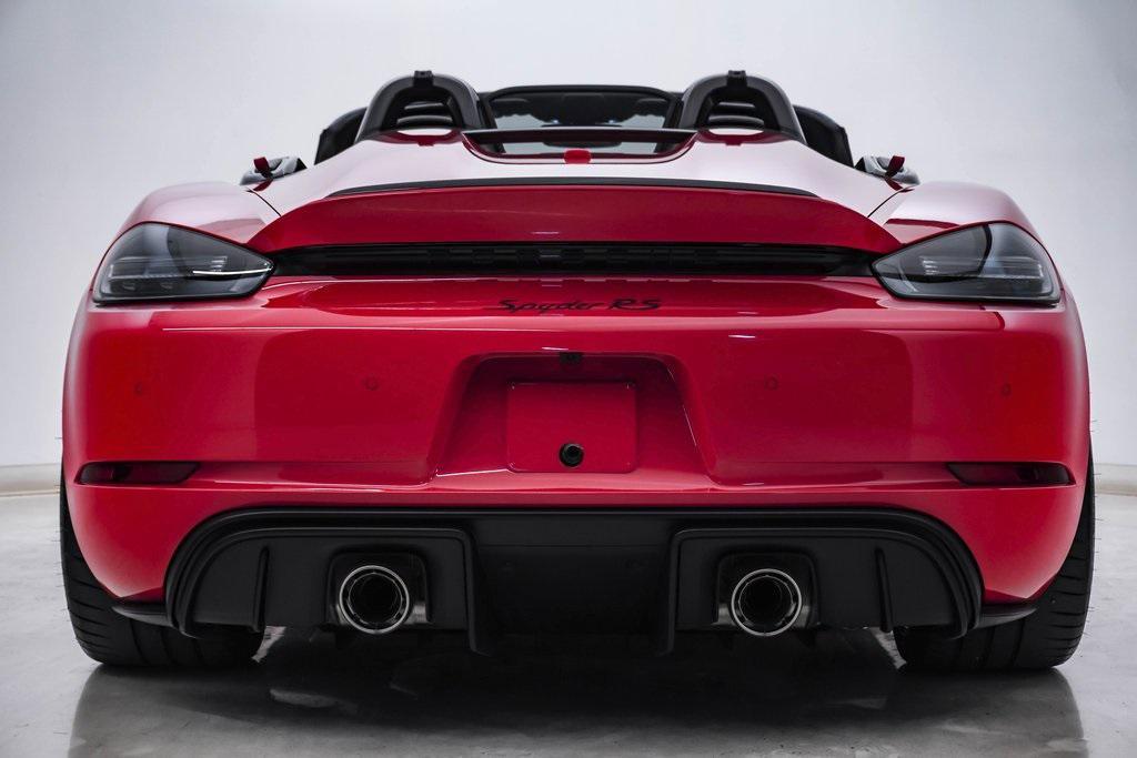 used 2024 Porsche 718 Spyder car, priced at $211,000