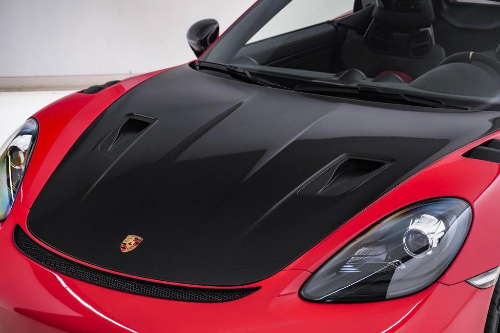 used 2024 Porsche 718 Spyder car, priced at $211,000