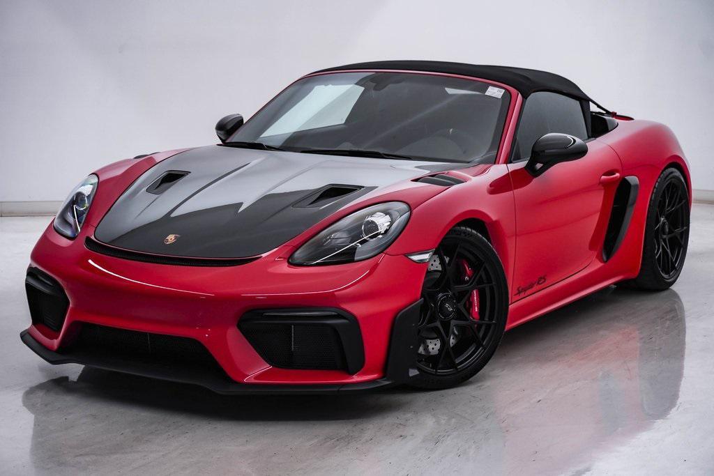 used 2024 Porsche 718 Spyder car, priced at $211,000