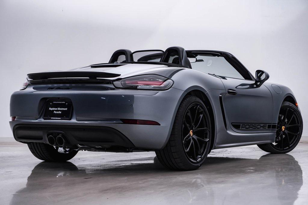 new 2025 Porsche 718 Boxster car, priced at $96,635