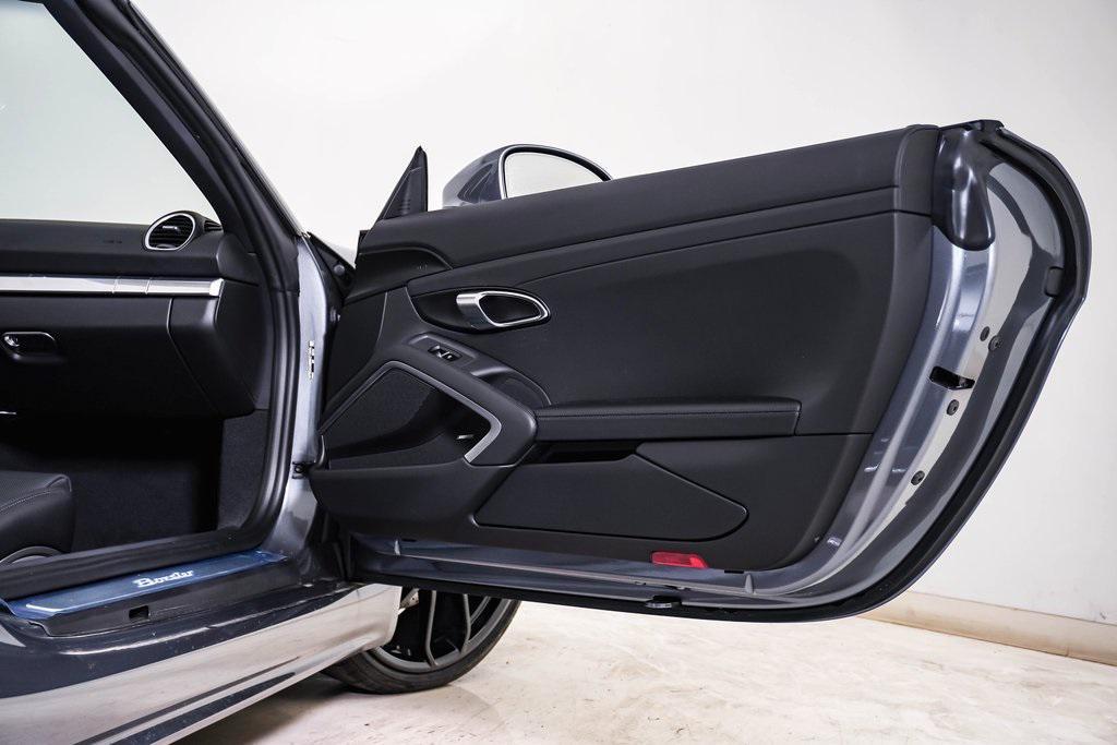 new 2025 Porsche 718 Boxster car, priced at $96,635