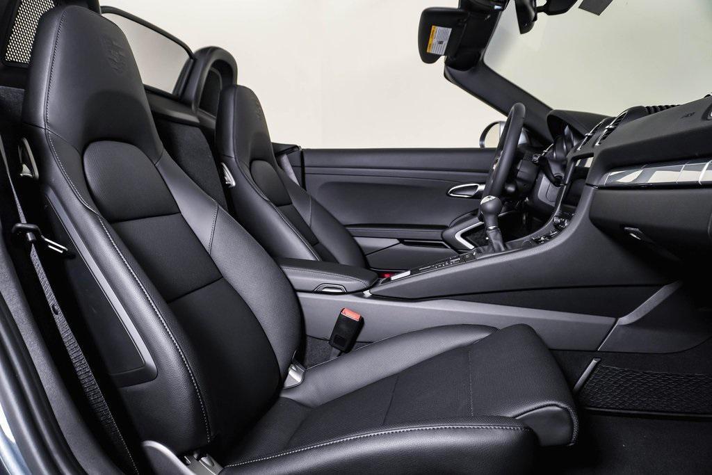 new 2025 Porsche 718 Boxster car, priced at $96,635