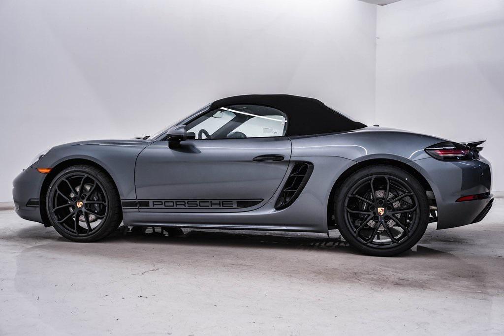 new 2025 Porsche 718 Boxster car, priced at $96,635