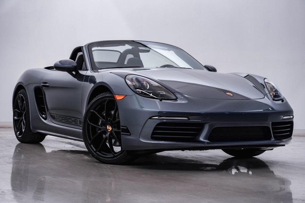 new 2025 Porsche 718 Boxster car, priced at $96,635